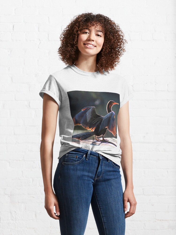 Alternate view of Anhinga Bird Classic T-Shirt