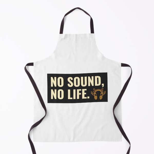 Item preview, No Sound No Life | Audio Engineer designed and sold by DanLopesMerch.