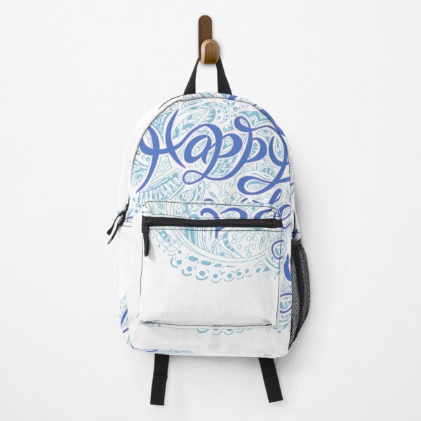 Item preview, Blue Happy Valentines Day lettering with pattern. designed and sold by hadkhanong.