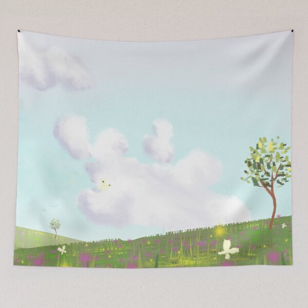 Item preview, green meadows  designed and sold by Wizabi.