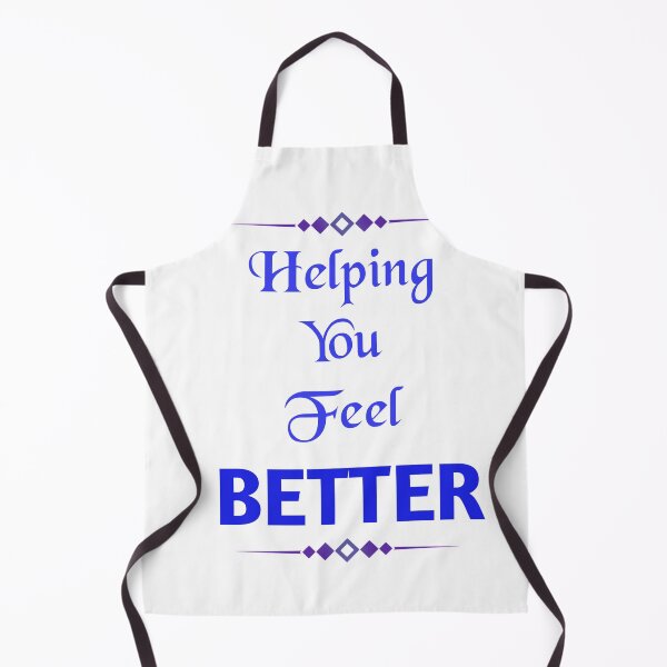 Artikelvorschau, Wir helfen Ihnen, sich besser zu fühlen. Rahabilitationsmedizin, Physiotherapie, Arzt, Slogan des Gesundheitswesens entworfen und verkauft von doctors-apparel.