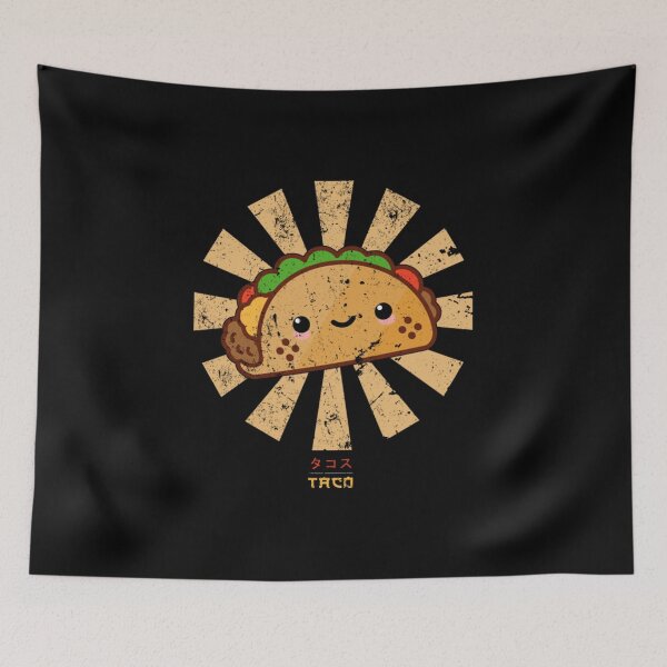 Item preview, Happy Taco Retro Japanese designed and sold by Annea282.