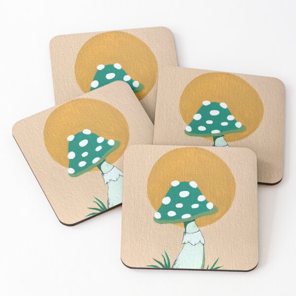 Item preview, Small Green Mushroom designed and sold by SoftSpookyArt.