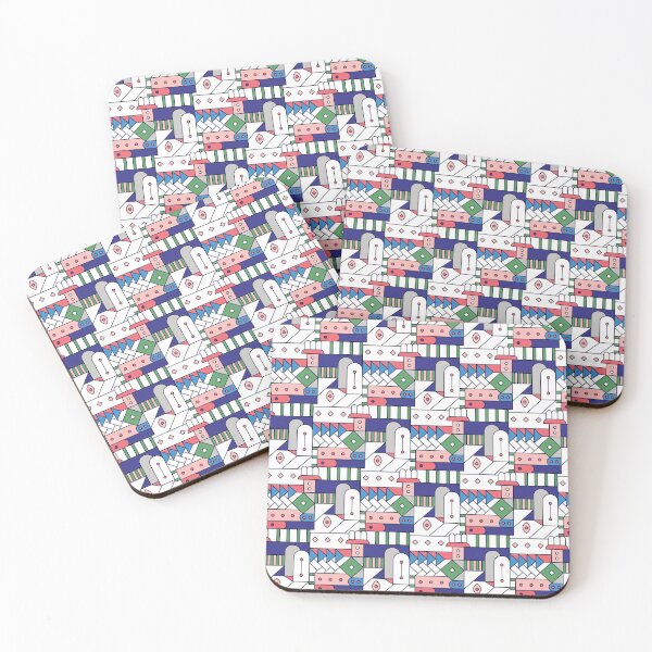 Item preview, Intricate Abstract Geometric Shape Mechanical Pattern designed and sold by GeekHeadDesigns.