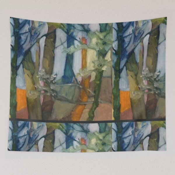 Item preview, Trees in autumn light designed and sold by Kelly Onkoa.