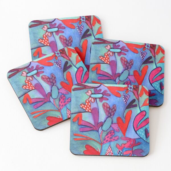 Item preview, Hearts in the blue designed and sold by Nenvisual.