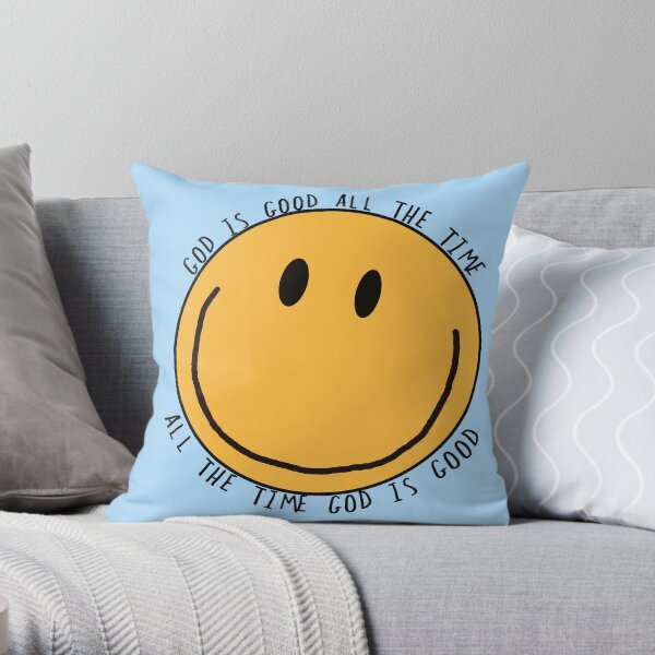 God Is Good Throw Pillow