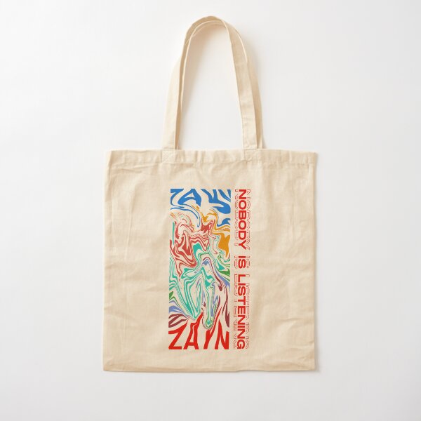 Nobody Is Listening - Zayn Cotton Tote Bag