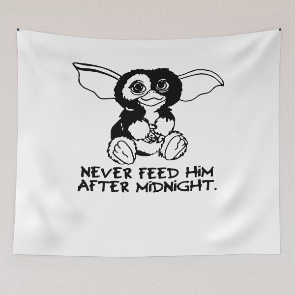 Item preview, Never Feed Him After Midnight - Gremlins designed and sold by RobertGary5.