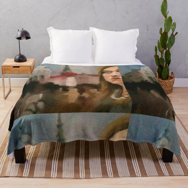 Item preview, Girl in abstracted European city designed and sold by Kelly Onkoa.