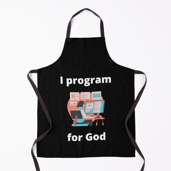 Item preview, I Program For God designed and sold by ChristianCoding.