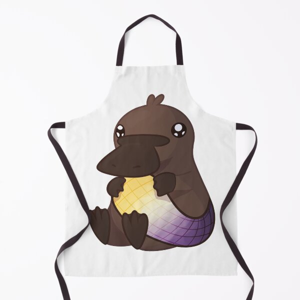 Item preview, Non Binary Pride Platypus designed and sold by celestialuka.