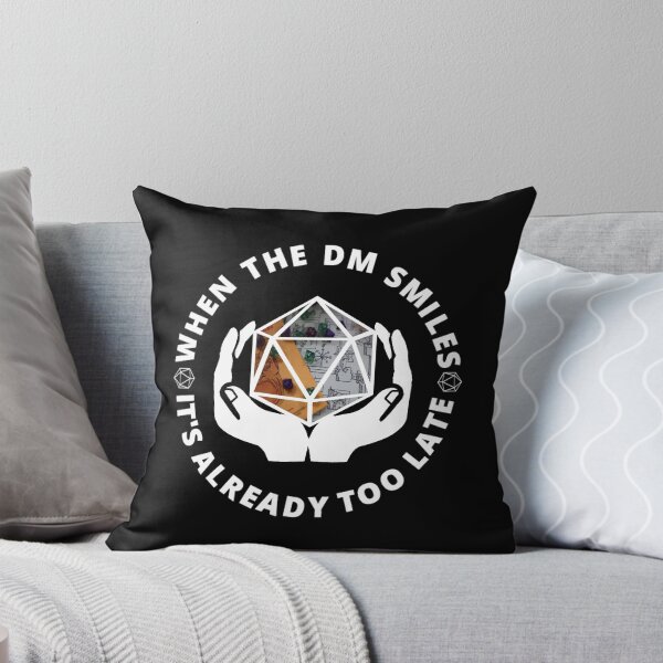 Item preview, When The DM Smiles It's Already Too Late D&D designed and sold by molamode.