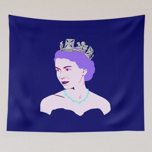 Item preview, HRH - Young Queen Elizabeth II - Pop Art designed and sold by bunbun369.