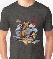 Calvin And Hobbes Parody Unisex T-Shirt