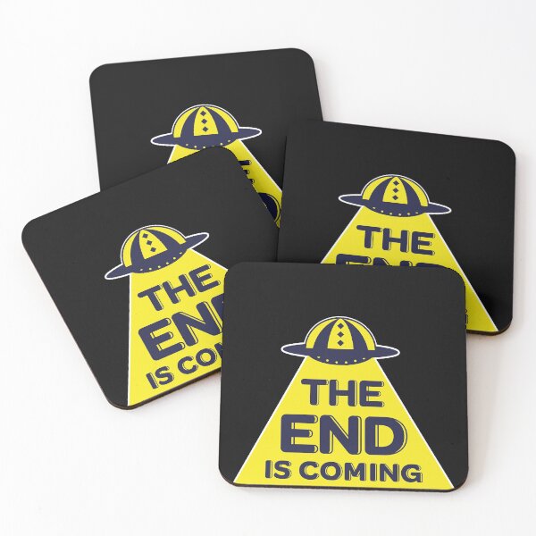 Item preview, UFO announcing that the end is coming designed and sold by Cat-designs.