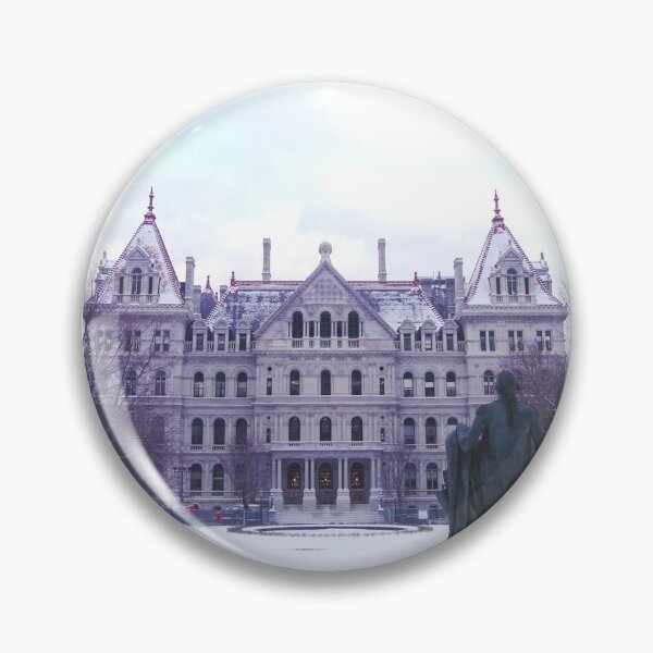 Item preview, Albany NY Capitol Building in Winter designed and sold by BatemanBranding.