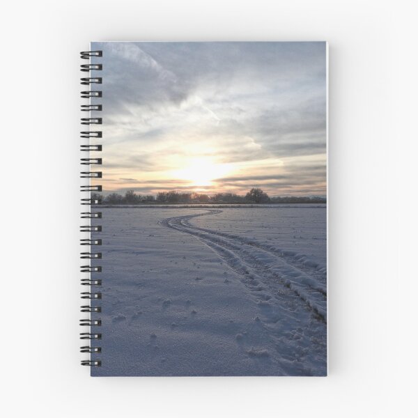 Item preview, the snowy road to light, driving off into the sunset designed and sold by Stephanie  Skeem.