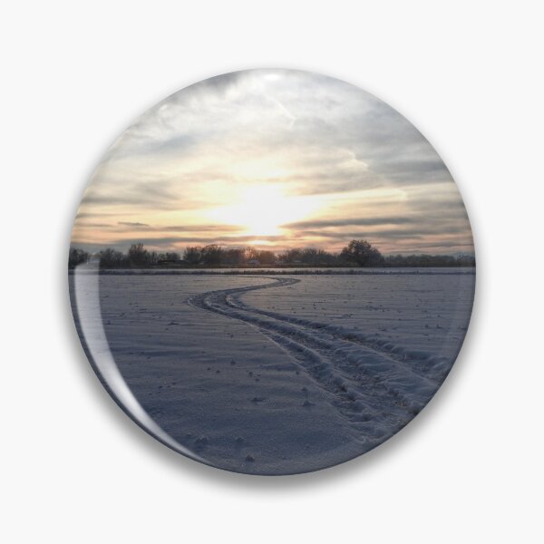 Item preview, the snowy road to light, driving off into the sunset designed and sold by Stephanie Skeem.