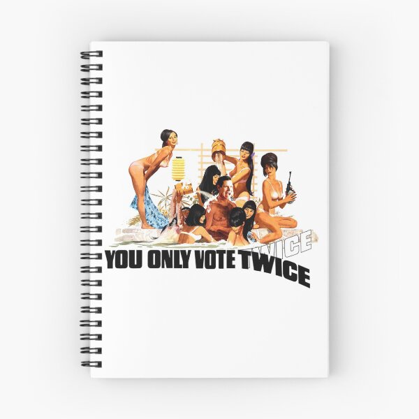 Item preview, You Only Vote Twice In The Shower Poster designed and sold by NewCreationPro.