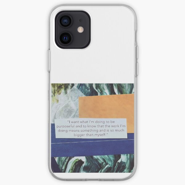 "Bigger Than Myself" iPhone Soft Case