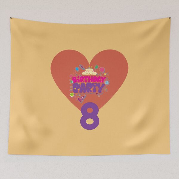 Item preview, Eighth birthday party  designed and sold by Sara 2000.