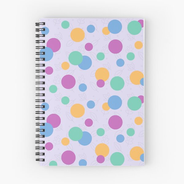 Item preview, Colorful Circles With Tiny Leaves designed and sold by BhavyaBathla.