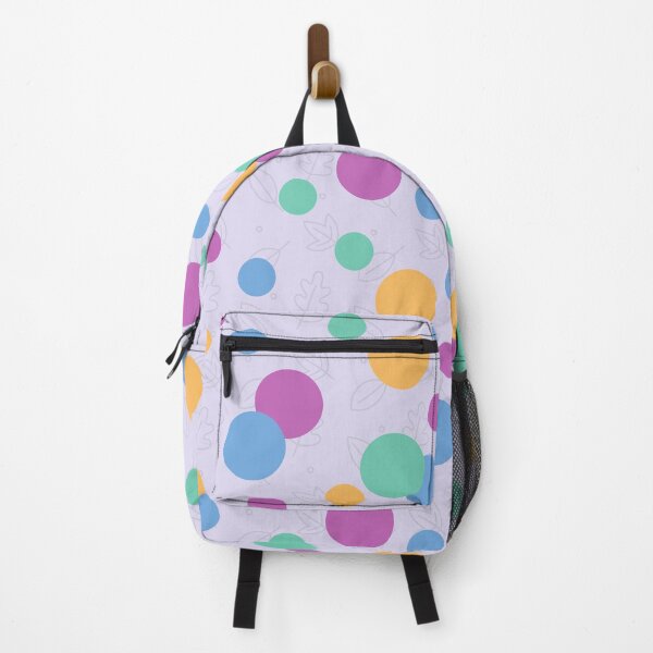 Item preview, Colorful Circles With Tiny Leaves designed and sold by BhavyaBathla.