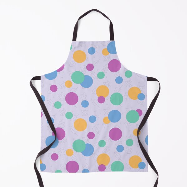 Item preview, Colorful Circles With Tiny Leaves designed and sold by BhavyaBathla.