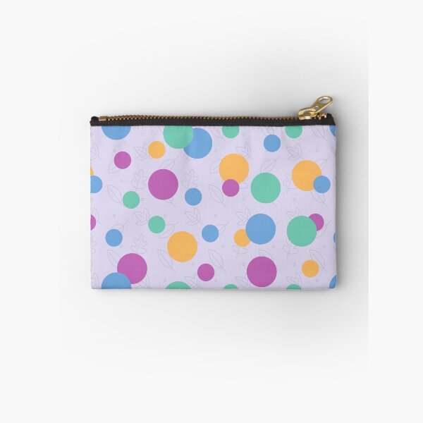 Item preview, Colorful Circles With Tiny Leaves designed and sold by BhavyaBathla.