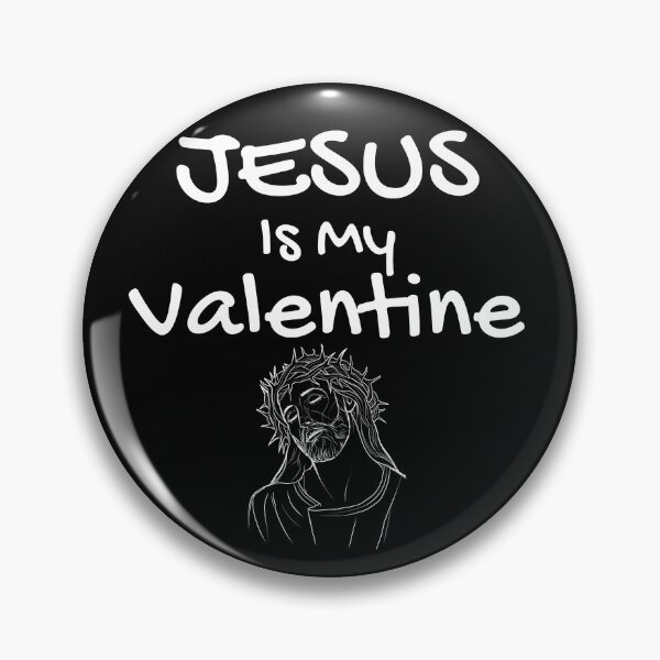 Item preview, Just a girl who loves jesus jesus is my valentine designed and sold by funnylittleshop.