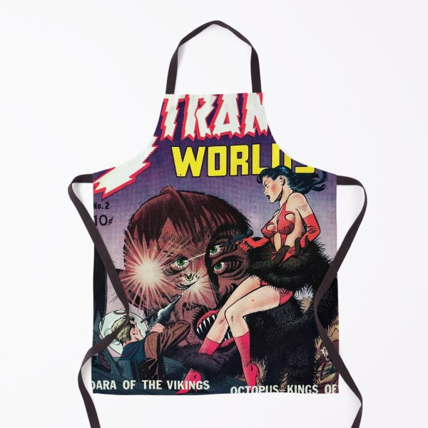 Item preview, Science Fiction Retro Comic Strange Worlds designed and sold by LittleIconShop.
