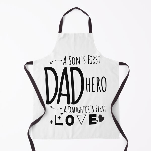 Item preview, Dad A Sons First Hero A Daughters First Love designed and sold by dalypdesign.