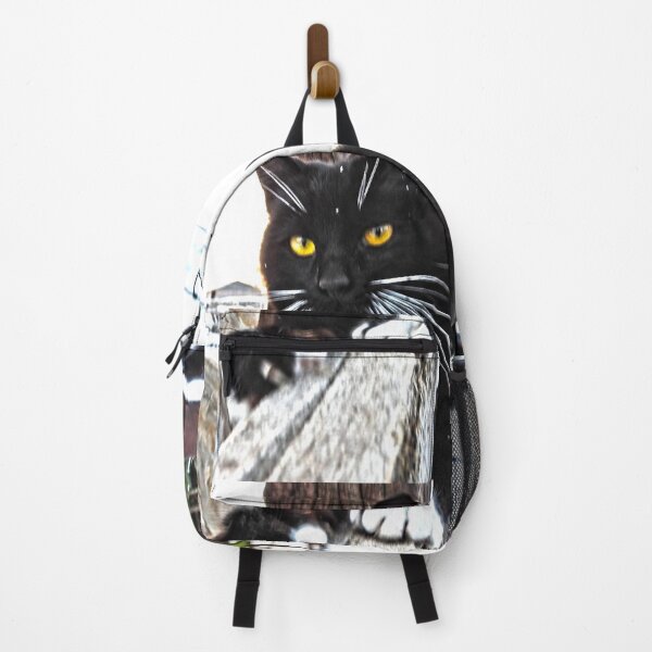 Item preview, black cat with frosty whiskers designed and sold by Stephanie Skeem.