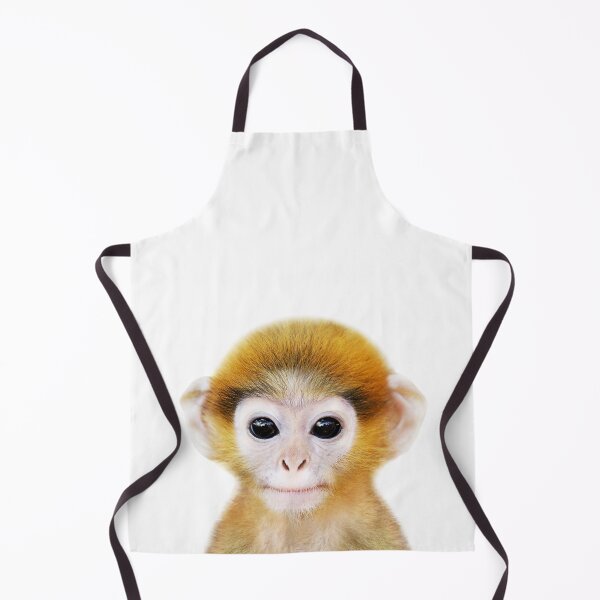 Artikelvorschau, Baby Monkey Art Print von Zouzounio Art entworfen und verkauft von zouzounioart.