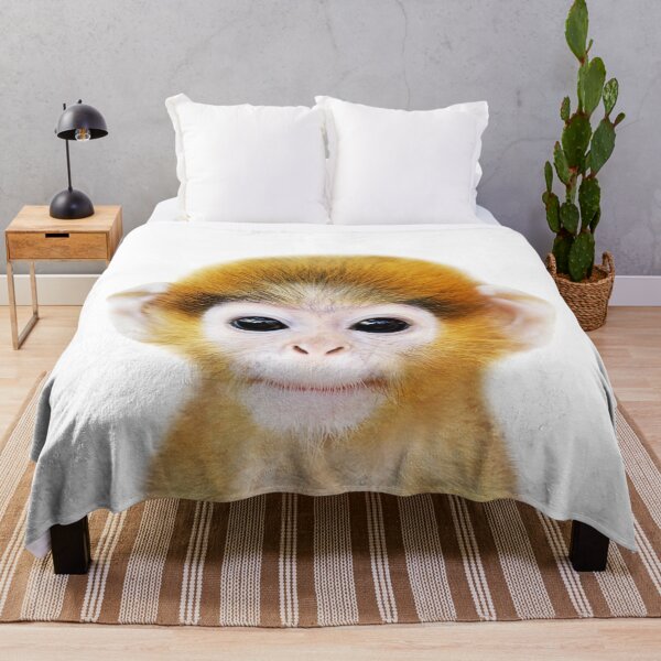 Item preview, Baby Monkey Art Print by Zouzounio Art designed and sold by zouzounioart.