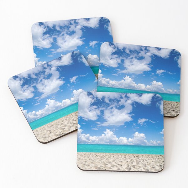 Item preview, Bright Blue Tropical Beach designed and sold by natalieritchie.