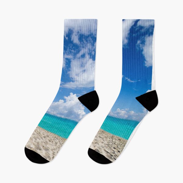 Item preview, Bright Blue Tropical Beach designed and sold by natalieritchie.