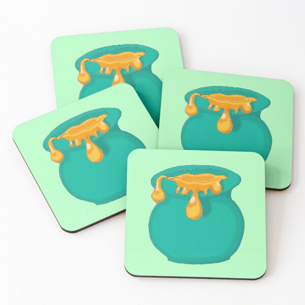 Item preview, Teal Honey Jar designed and sold by CatharticTick.