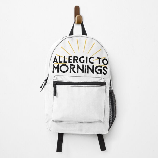 Item preview, Allergic to Mornings designed and sold by Cansecos-shop.