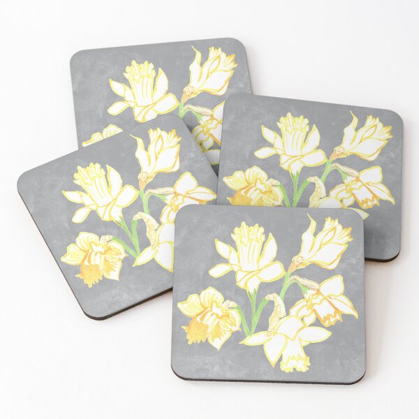 Item preview, Watercolor Daffodils designed and sold by marieofroumania.