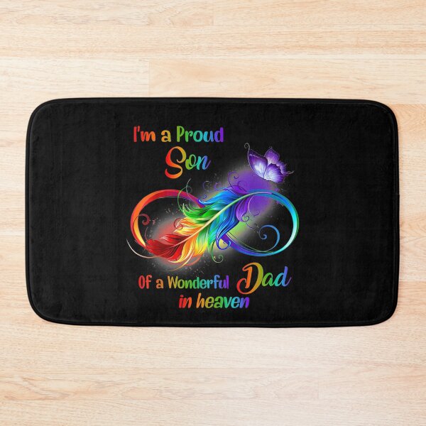 Item preview, I'm A Proud Son Of A Wonderful Dad In Heaven Family Gifts designed and sold by ThomasTrump.