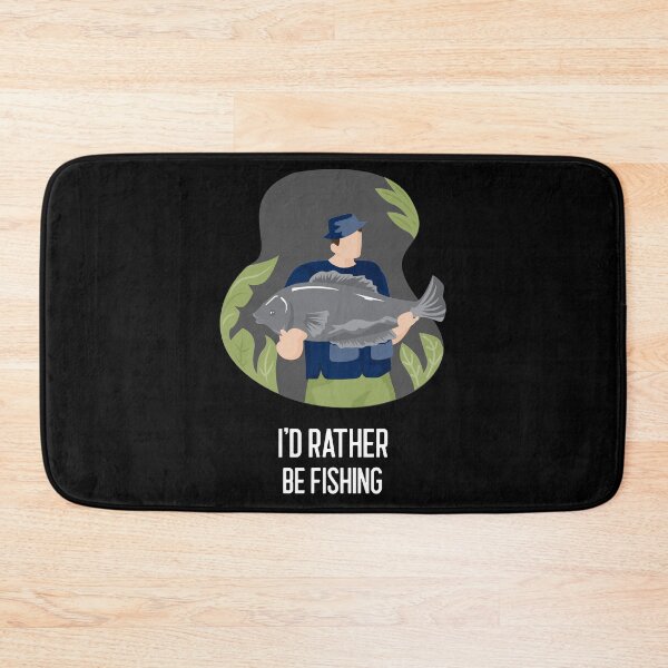 Item preview, I'd Rather Be Fishing - Cool Fishing Ideas For Fisher designed and sold by The Full Cart.