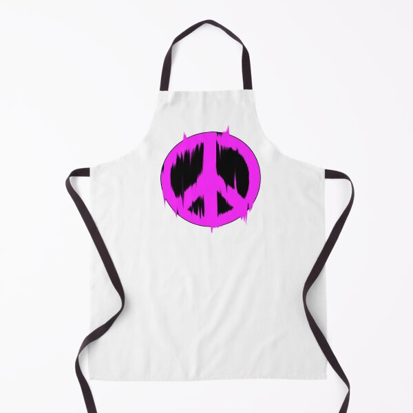 Item preview, Neon Glitch Peace Sign designed and sold by Shiny Plastic Rainbow.