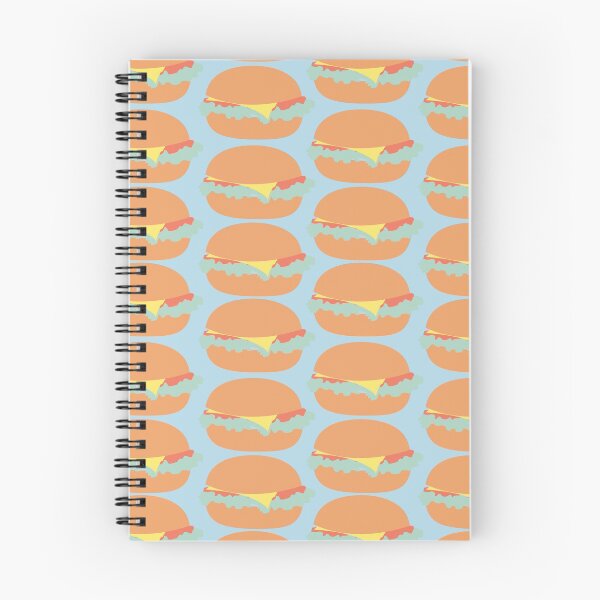 Item preview, Burger bright pattern designed and sold by StephMata.