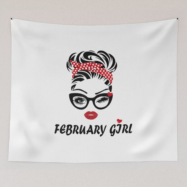Item preview, Women February Girl Wink Eye designed and sold by GarnerPugh.