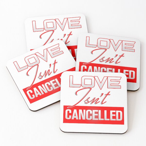 Item preview, Love Isn't Cancelled designed and sold by JAHV GFX.
