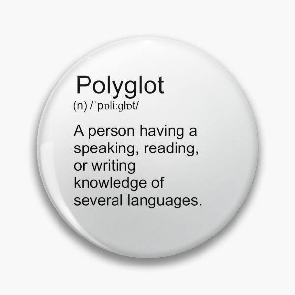Item preview, Polyglot definition designed and sold by koopshop.