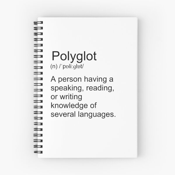 Item preview, Polyglot definition designed and sold by koopshop.