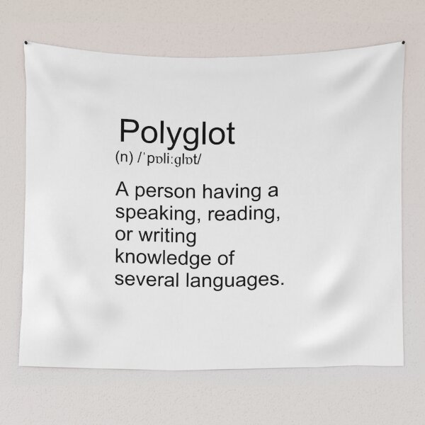 Item preview, Definición de políglota designed and sold by koopshop.